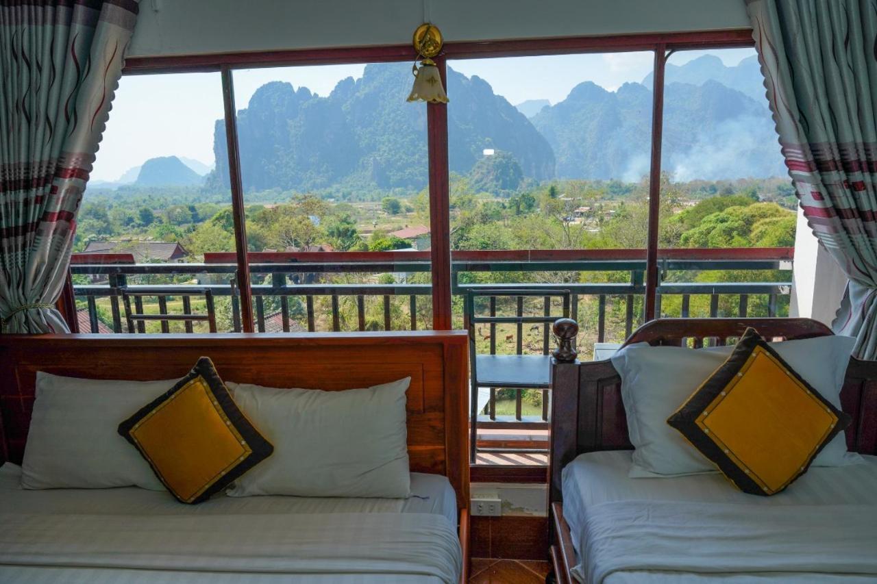 Bountang Mountain View Riverside Hotel Vang Vieng Zewnętrze zdjęcie